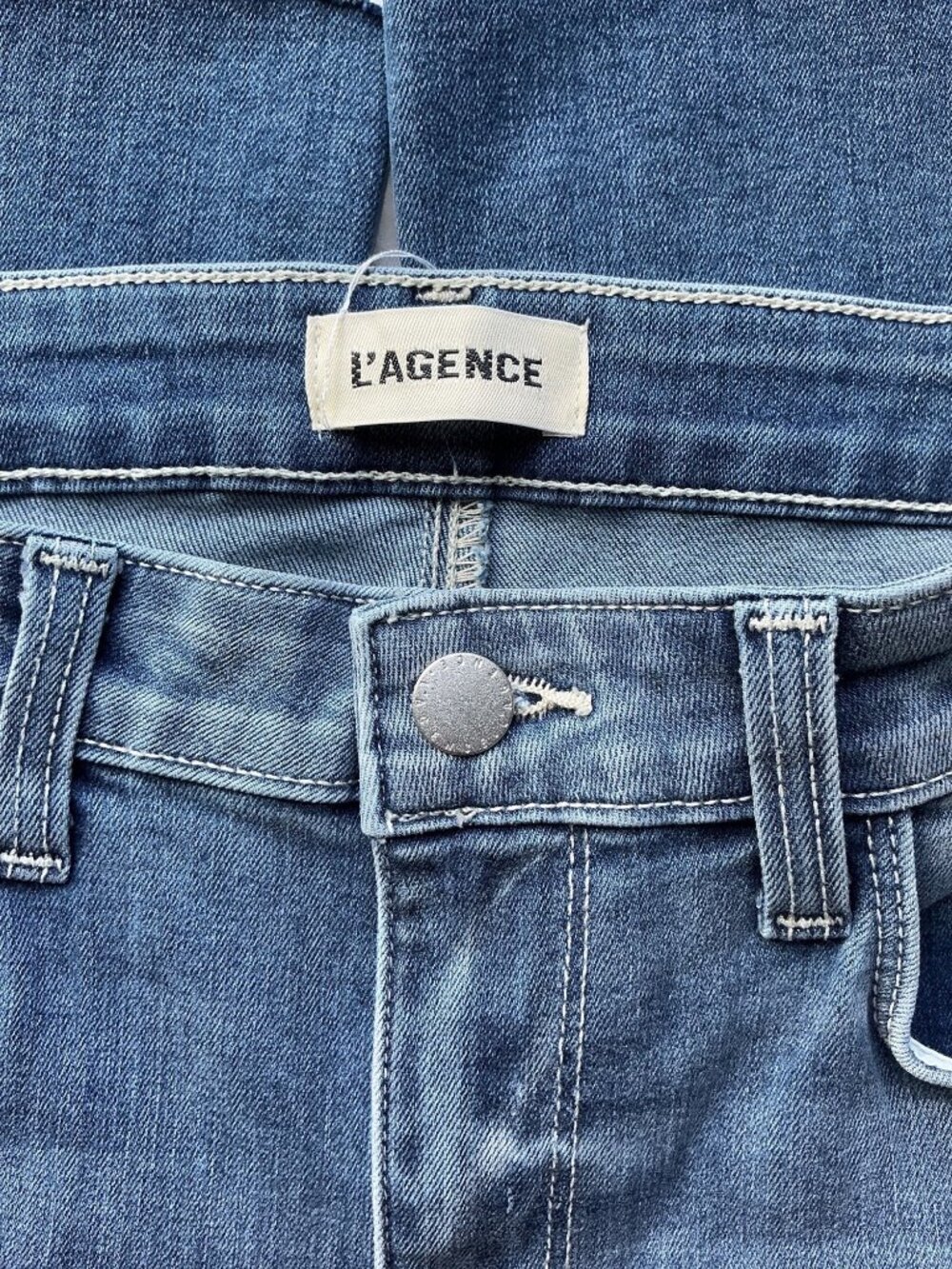 L’AGENCE Sneeki Flare Hansen Mid Rise Jeans Size 27 New - Picture 15 of 16